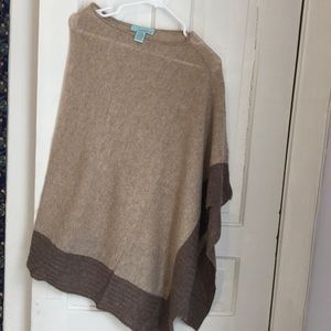 Wool & Cashmere Poncho